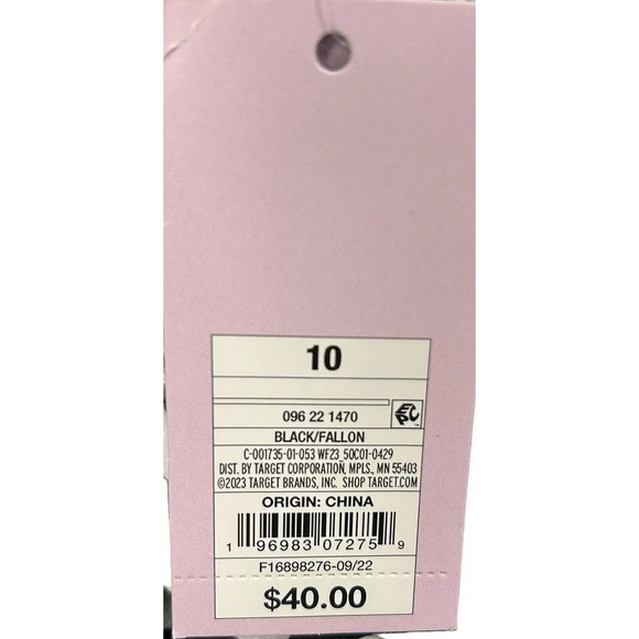 Women's Fallon High-Top Sneakers - Wild Fable Black, Size 10, NWT - Picture 10 of 10